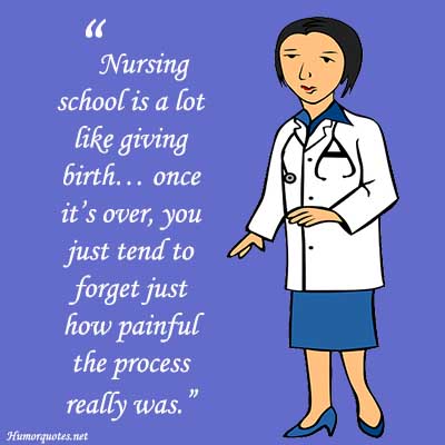 Funny nursing student quotes
