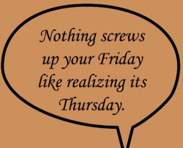 thursday funny quotes