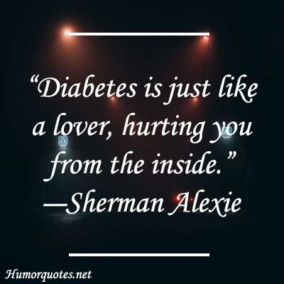 Diabetes is like a love