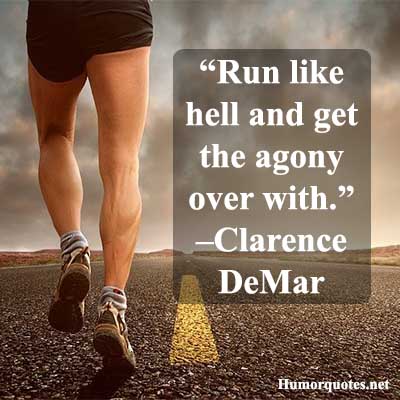 Funny running quotes