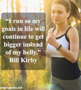 Running quotes funny