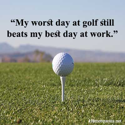 funny golf one-liners