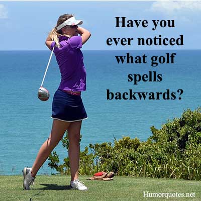 short golf sayings