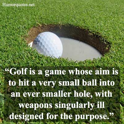 Funny golf quote, My Driver is long and hard Golf Balls