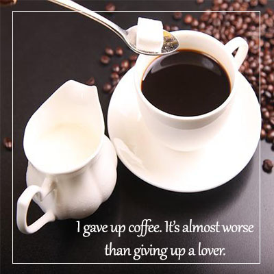 Coffee quotes for status