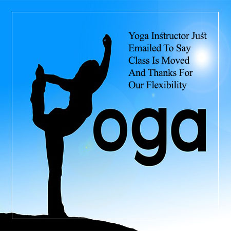 Funny yoga quotes images