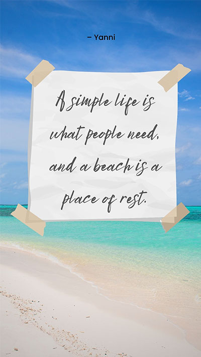 A-simple-life-is-what-people-need-and-a-beach-is-a-place-of-rest