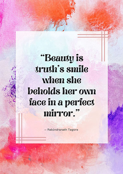 Beauty-is-truth-is-smile-when-she-beholds-her-own-face-in-a-perfect-mirror