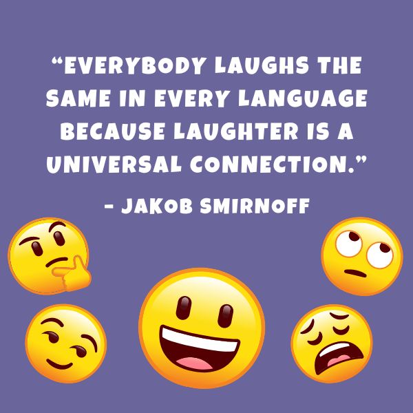Unique and witty laughter quotes in english
